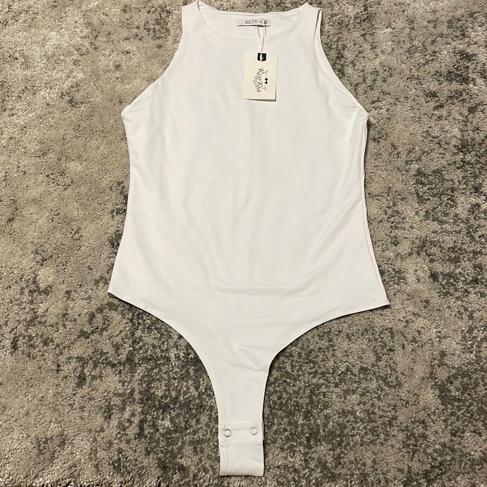 REORIA Sleeveless Bodysuit NWT